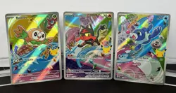 Pokemon First Partner Illustration Collection - Gen 7 (Alola set - 3 Cards) - Image 1