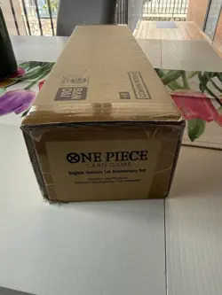 One Piece Card Game English Version 1 st Anniversary Sealed With Brown Box - Image 4