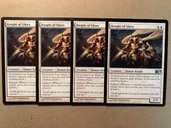 MTG 4x Knight of Glory Core Set 2013 M13 Modern Magic the Gathering Card x4 NM - Image 1