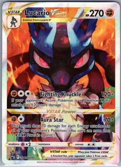 Lucario VSTAR SWSH291 SWSH: Sword & Shield Promo Cards - Pokemon Card - NM - Image 1