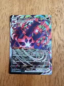 Pokemon TCG Eternatus VMAX & Eternatus V Card Lot – Promo Holo SWSH 2020 - Image 2