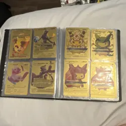 Pokemon TCG Binder Lot Mixed Types: Foil, Metal Cards. 60+ cards - Image 4