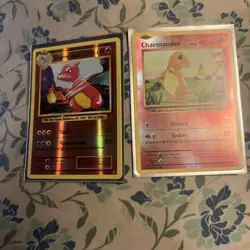 Pokemon TCG Charmander And Charmleon 10/108 Reverse Holo XY Evolutions Card NM - Image 1