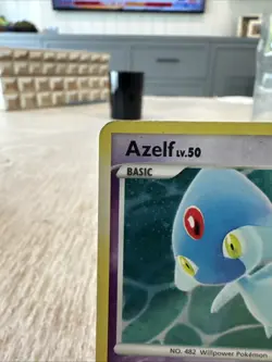 Pokemon Card - Azelf Mysterious Treasures 4/123 Holo Rare - Image 2