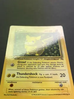 Pokemon Card Ivy Pikachu CoroCoro Comics Glossy Grey Star Promo 1999 - Low pop - Image 3