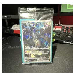 N's Zekrom Pokemon TCG Promo Holo Card 130 HP Basic Dragon English - Image 1