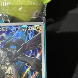 N's Zekrom Pokemon TCG Promo Holo Card 130 HP Basic Dragon English - Image 3