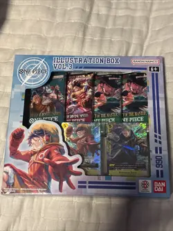 One Piece Card Game Illustration Box Vol. 3 Sealed - Image 1