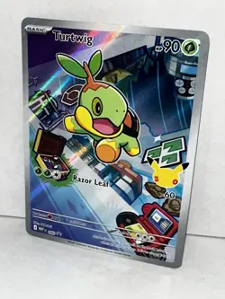 Pokemon TCG First (1st) Partner Card - Turtwig - - Image 1