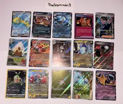 Pokemon TCG 15 card Lot SIR Card/ ex Foil Full Art never played - Image 2