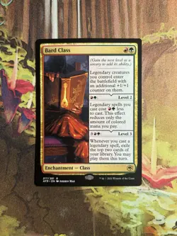 Bard Class Adventures in the Forgotten Realms NM MTG - Image 1
