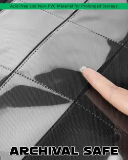 Lzerking 2 Pack 9 Pockets Trading Card Binder Black 40 Sheets 720 Cards Baseb... - Image 3