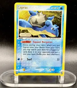 Lapras 8/92 Stamped Pokemon EX Legend Maker 2006 Vintage Reverse Holo NM/LP - Image 2