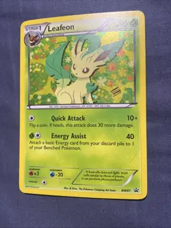 Leafeon BW87 2013 Black & White Black Star Promo Pokemon TCG - VLP - Image 3