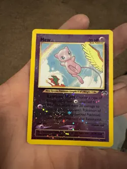 Pokemon Mew 1/18Southern Islands Reverse Holo Promo 30 HP English TCG - Image 2