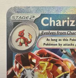 Charizard EX 125/197 Obsidian Flames Double Rare Pokemon TCG - Image 2