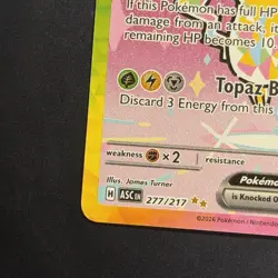 Pokemon Card - Pikachu ex Ascended Heroes 277/217 SIR Special Illustration Rare - Image 4