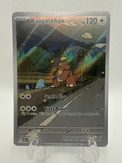 Kangaskhan 204/182 Sv10: Destined Rivals Holo Full Art Illustration Rare Pokemon - Image 1