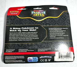 Paldean Fates Tech Sticker Collection 3 Pack Blister Pokemon Scarlet & Violet - Image 2