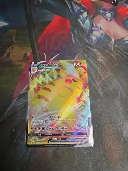 Pokemon TCG Pikachu VMAX Black Star Promo SWSH286 - Image 1