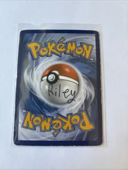 Pokemon TCG Sylveon EX RC21/RC32 Generations Ultra Rare Holo Card Riley On Back - Image 2