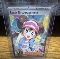 Pokemon Rosa's Encouragement Full Art Trainer-Supporter Foil SIR Perfect Order - Image 1