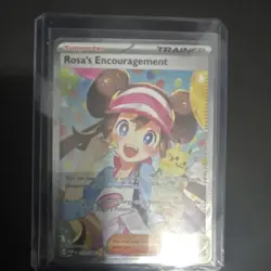 Pokemon Rosa's Encouragement Full Art Trainer-Supporter Foil SIR Perfect Order - Image 4