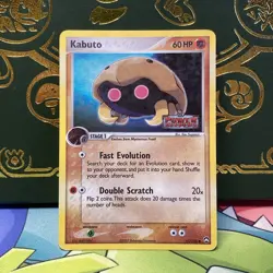 Kabuto 51/108 Pokemon Power Keepers Reverse Holo HP - Image 1
