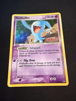 Wobbuffett Reverse Holo Stamped Power Keepers 24/108 Pokemon TCG - Image 3