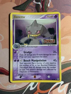 Banette 4/108 EX Power Keepers 2007 Stamped Reverse Holo Rare Vintage Pokemon MP - Image 2