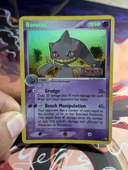 Banette 4/108 EX Power Keepers 2007 Stamped Reverse Holo Rare Vintage Pokemon MP - Image 3