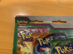 Pokemon TCG - XY Mega Evolution - 3-Booster Blister Pack - Mega Latios Pin - Image 2