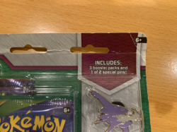 Pokemon TCG - XY Mega Evolution - 3-Booster Blister Pack - Mega Latios Pin - Image 3