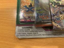 Pokemon TCG - XY Mega Evolution - 3-Booster Blister Pack - Mega Latios Pin - Image 4