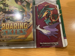 Pokemon TCG - XY Mega Evolution - 3-Booster Blister Pack - Mega Latios Pin - Image 5