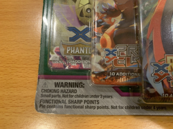 Pokemon TCG - XY Mega Evolution - 3-Booster Blister Pack - Mega Latios Pin - Image 4