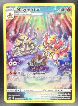 2023 Pokemon Sword & Shield Crown Zenith Magmortar Galarian Gallery #GG03/GG70 - Image 1