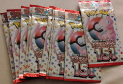 Pokemon TCG Scarlet & Violet 151 Booster Packs Lot - 10 Japanese Packs - Image 1