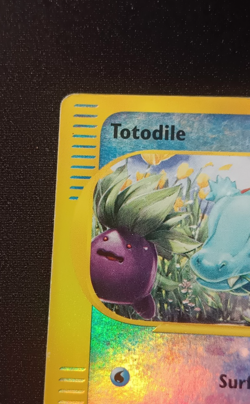 Pokemon Totodile 134/165 Expedition - Reverse Holo Common ENG WOTC Arita - Image 3