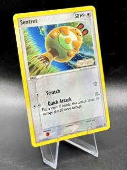 Sentret 62/92 Stamped Pokemon EX Legend Maker 2006 Vintage LP/NM - Image 1