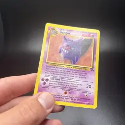 Pokemon TCG 1999 Gengar 20/62 Fossil Set Non Holo Rare Unlimited HP/DMG - Image 4