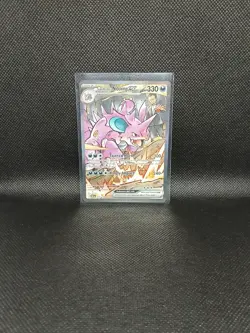 Pokemon TCG Team Rockets Nidoking EX 233/182 SIR Destined Rivals Mint Condition - Image 4