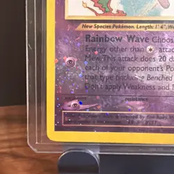 Mew 1/18 Pokemon Southern Islands Reverse Holo Rare - Image 4