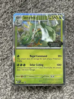 Pokemon Perfect Order Sealed Serperior #064 Build & Battle Stamped Promo - Image 1