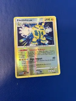 Electivire Holo Rare Diamond and Pearl Pokemon Card 3/130 - Image 1