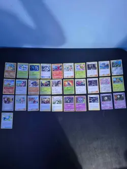 Pokemon Uncommon Card Lot - 31 Cards- Mixed Random Uncommons - Image 1