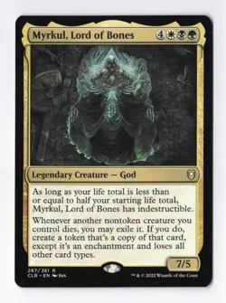 Myrkul Lord of Bones Regular Rare Baldurs Gate Magic the Gathering MTG Card NM - Image 1