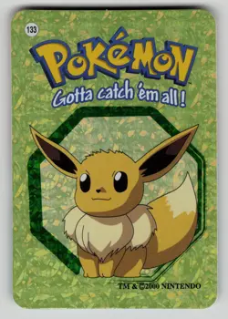 Eevee Pokemon Gotta catch Em' All Vending Machine Sticker NM - Image 1