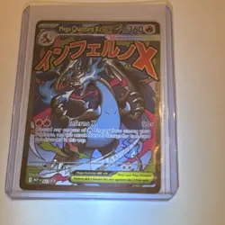 Pokemon Mega Charizard X EX 023 Me: Mega Evolution Promo Holo Card English - Image 3