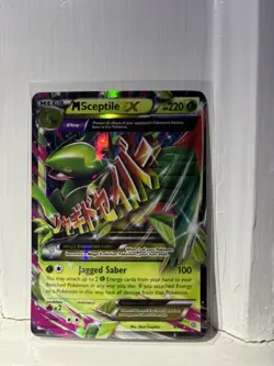 The Pokemon Company M Sceptile EX 8/98 XY Ancient Origins Full Art Holo UR EN - Image 1